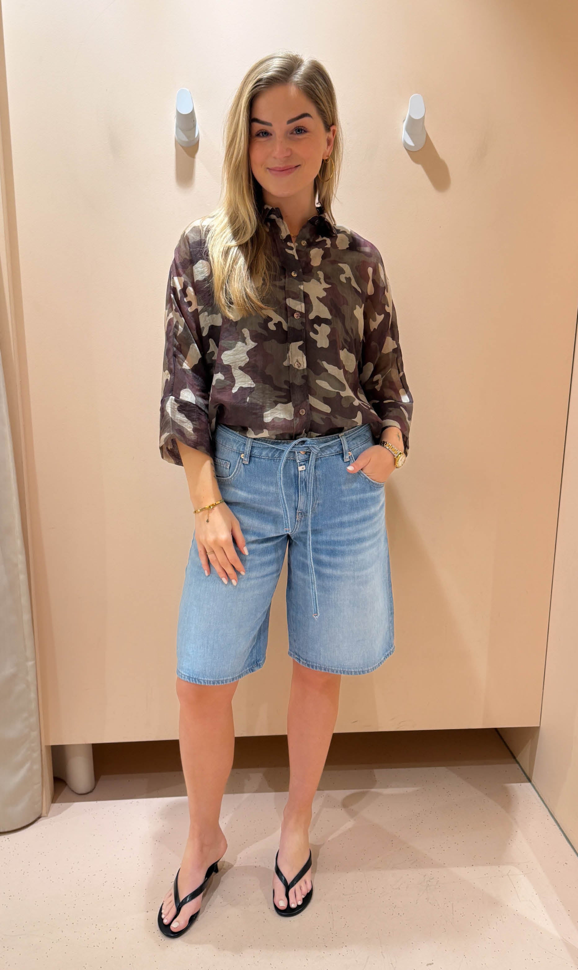 Forza blouse kirsten camo