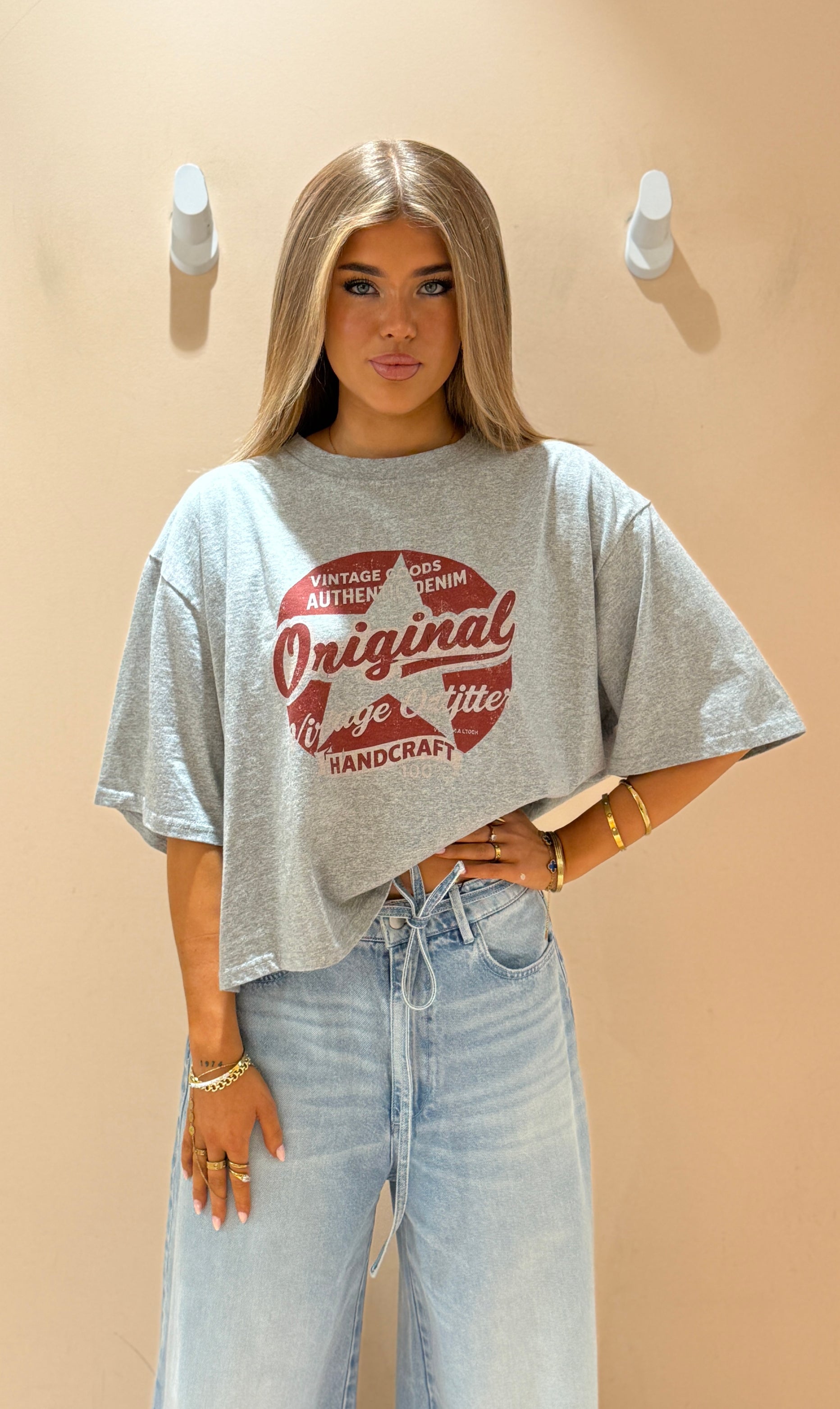 Tee original grijs