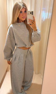 Joggingset elly grijs