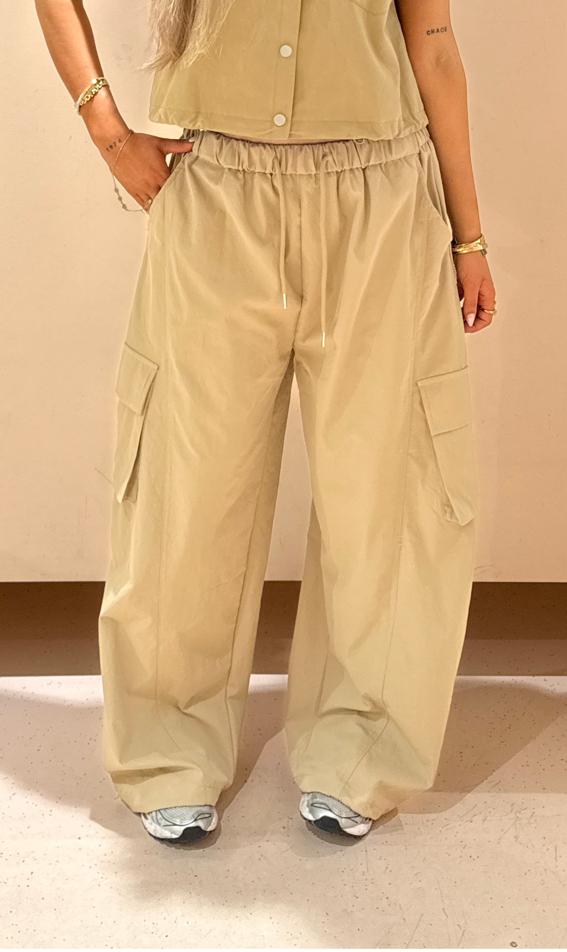 Cargo nicky beige