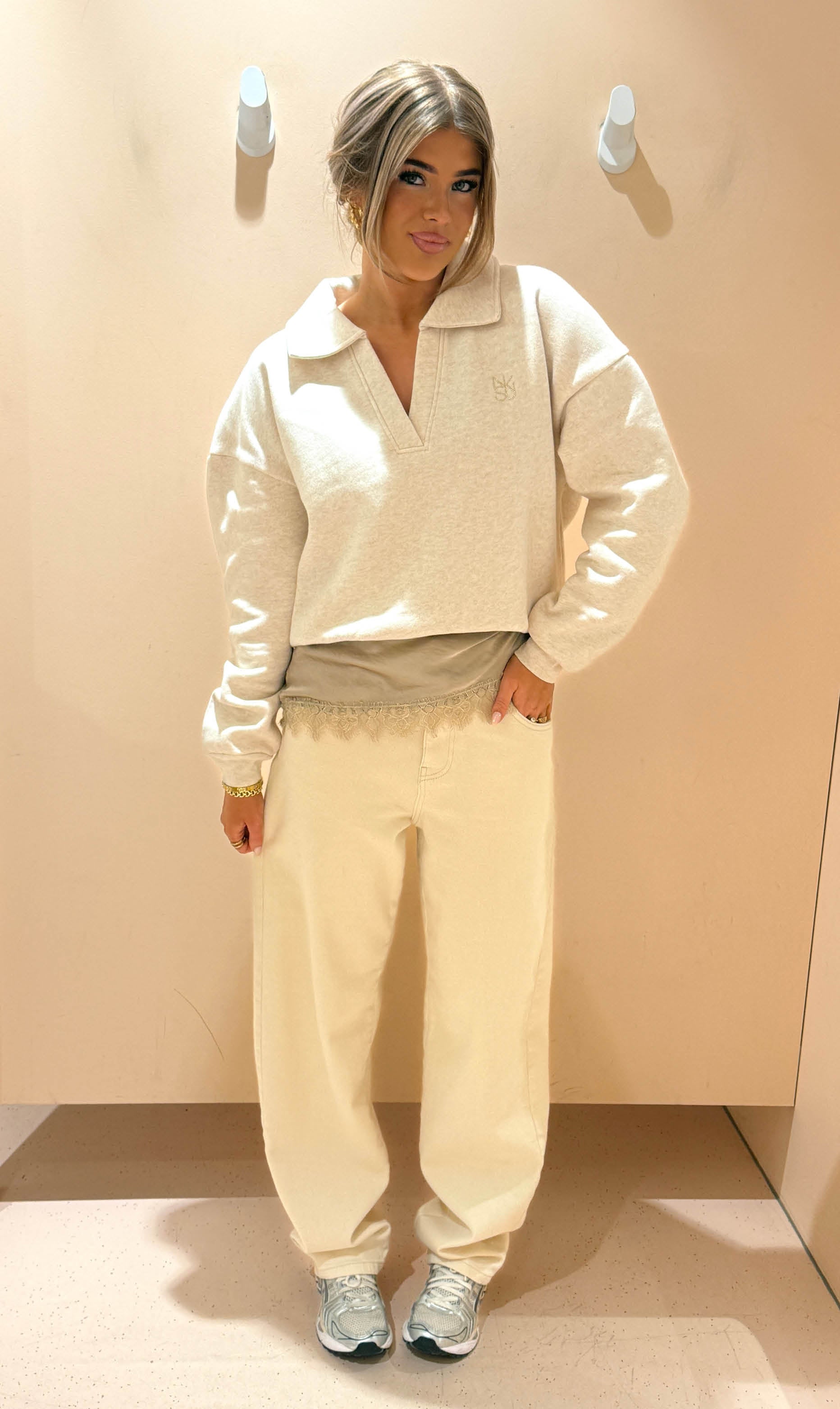 Nukus Petra Pants Off White