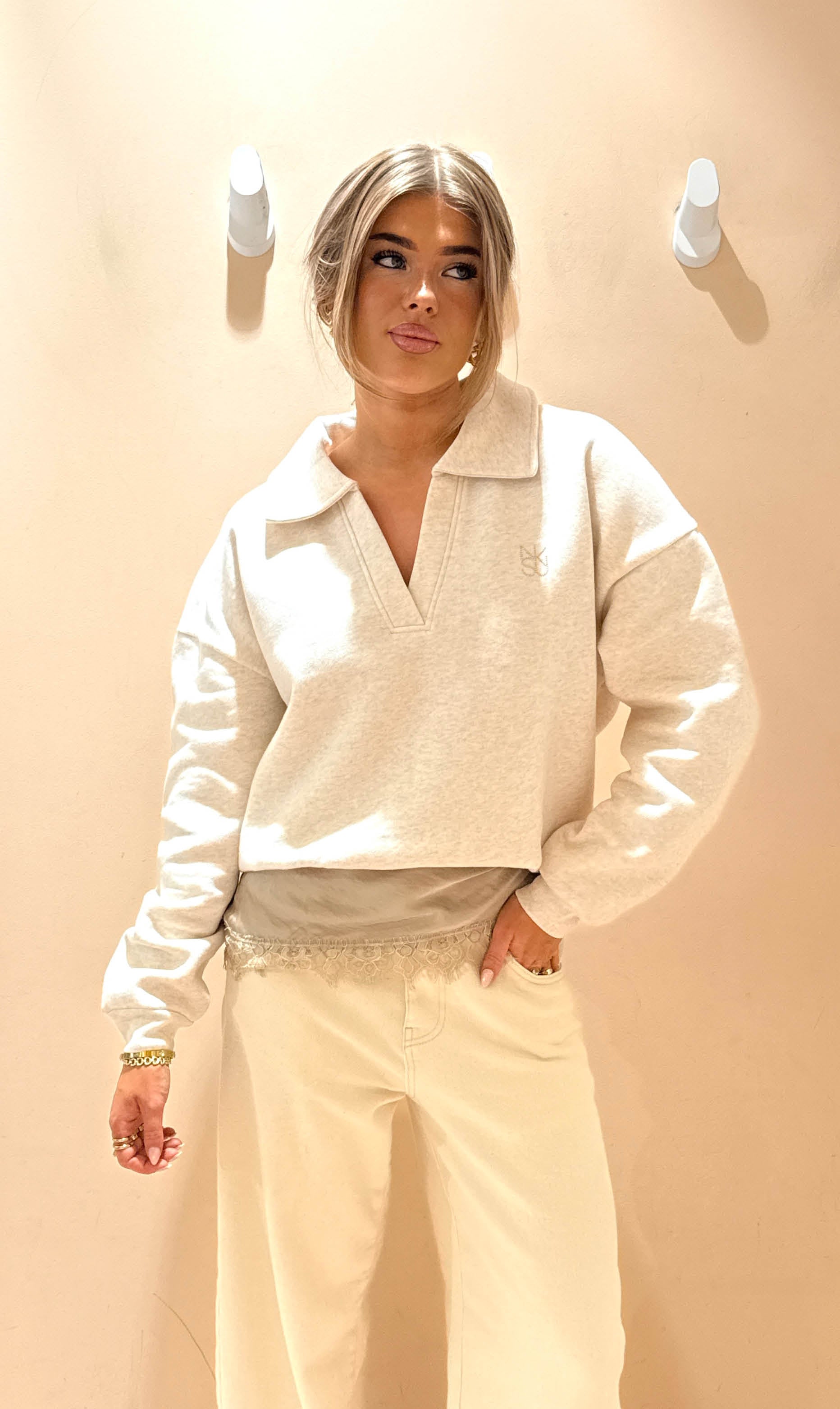 Nukus Petra Pants Off White