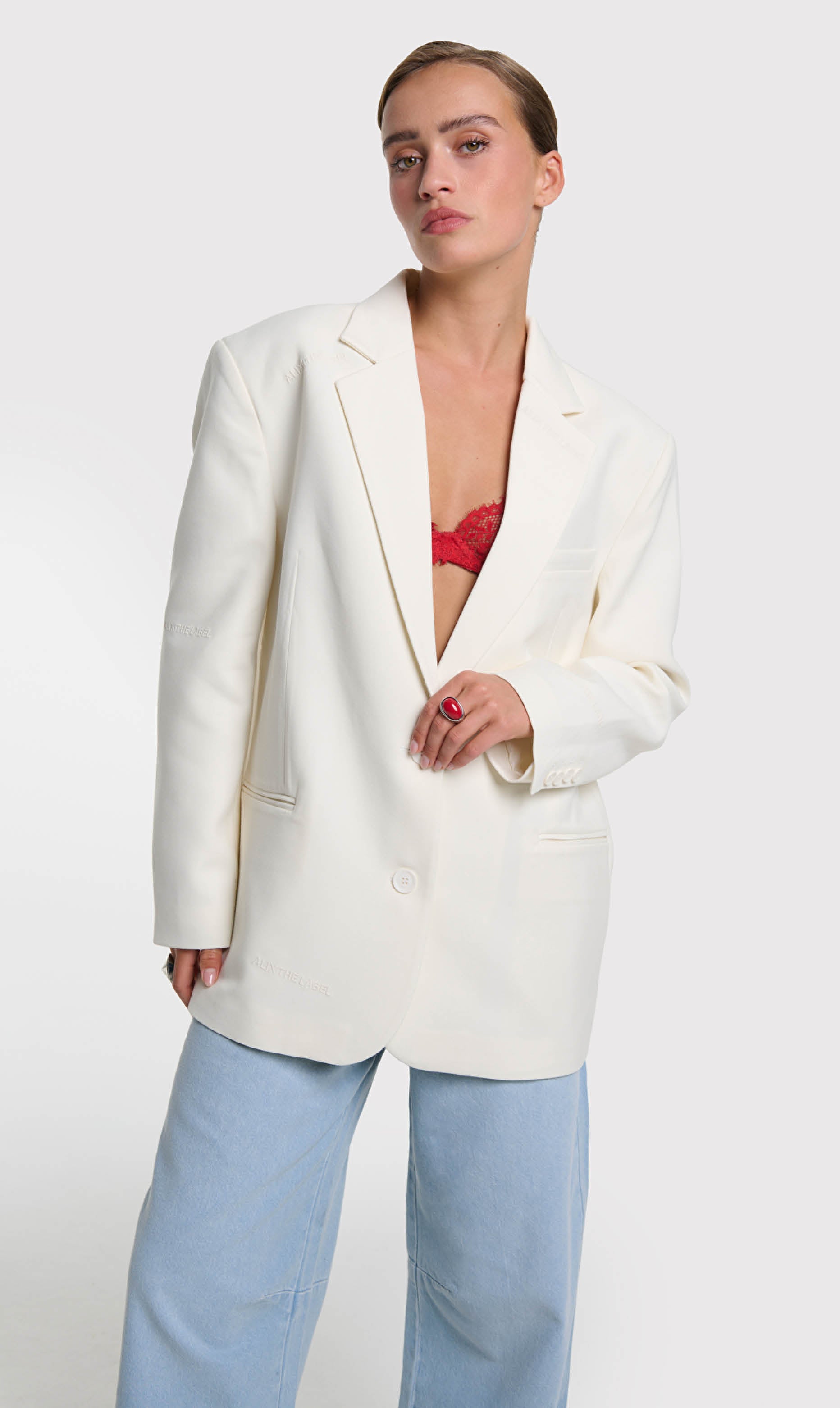 Alix the label Flowy oversized blazer