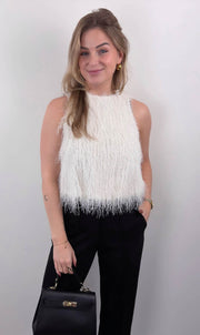 Ambika Miriam top off white