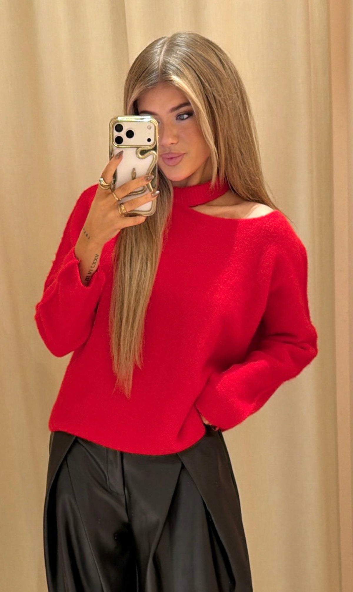 Trui rola rood