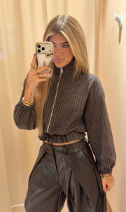 Shelly jacket ruit bruin