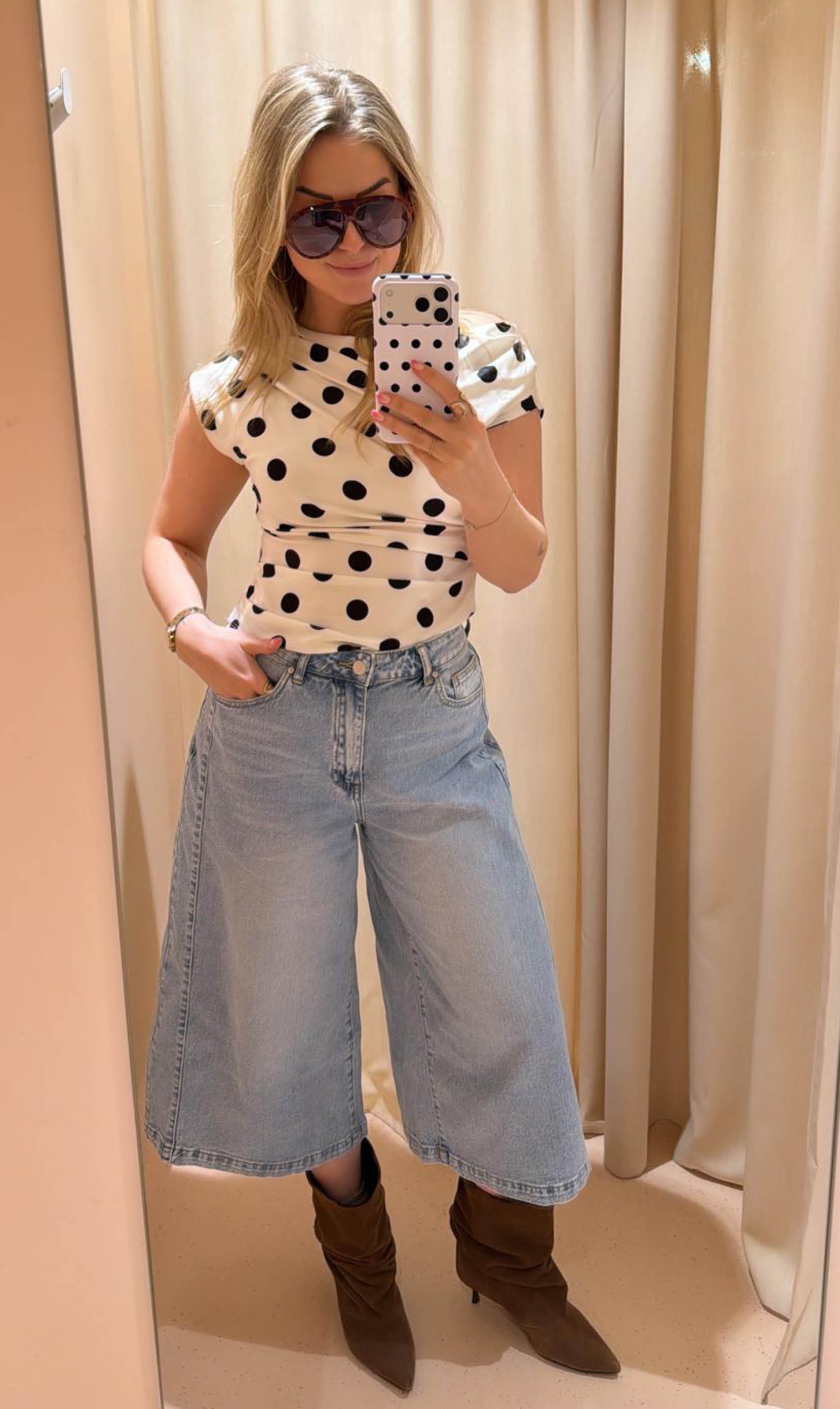 Jeans short elle light blue