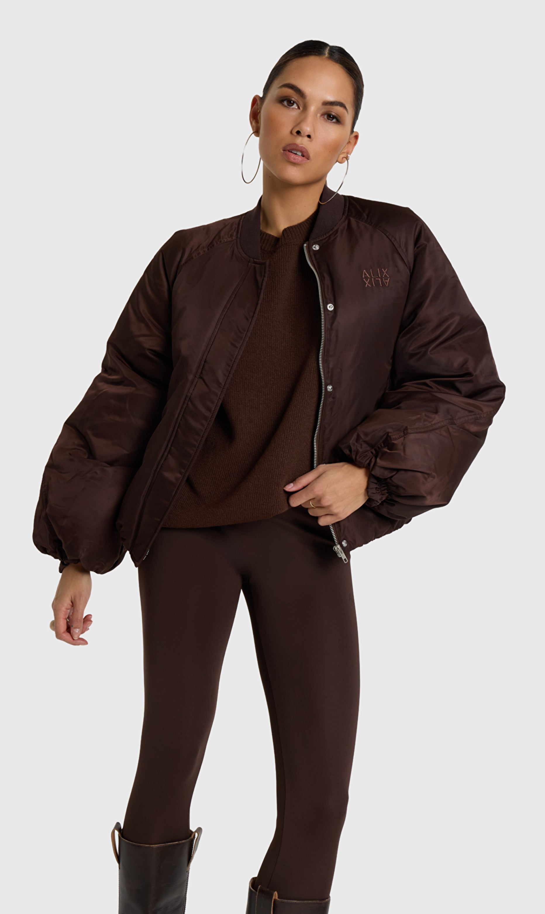 Alix the Label nylon jacket