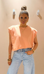 Sia top licht peach