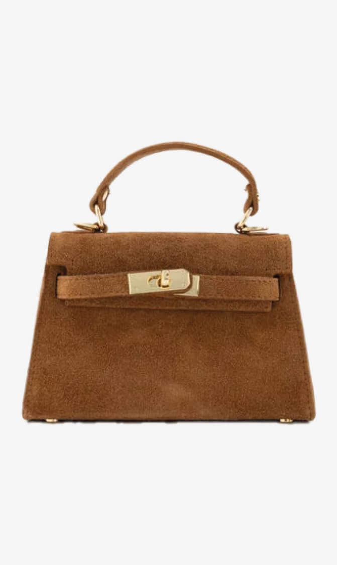 Tas grace suede bruin
