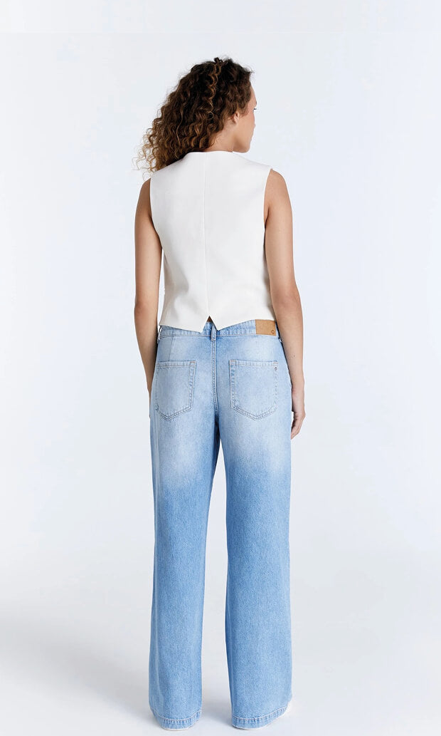 COJ jeans maxine wide leg light blue