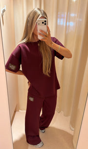 Jogging set emily bordeaux