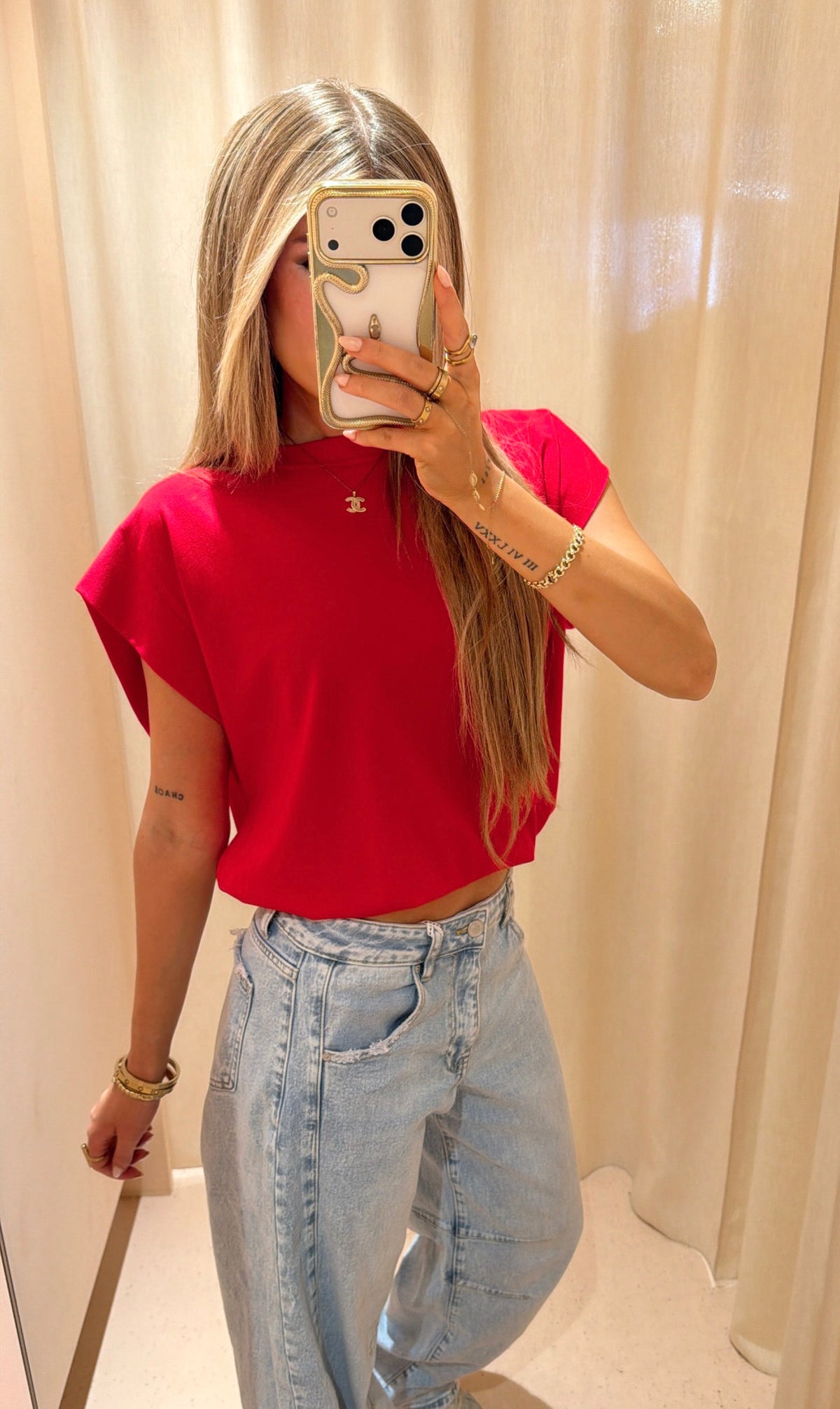 Top babette rood