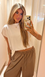 Top babette wit