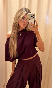 Top Robin bordeaux