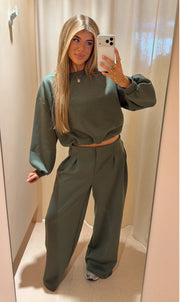 Joggingset elly groen