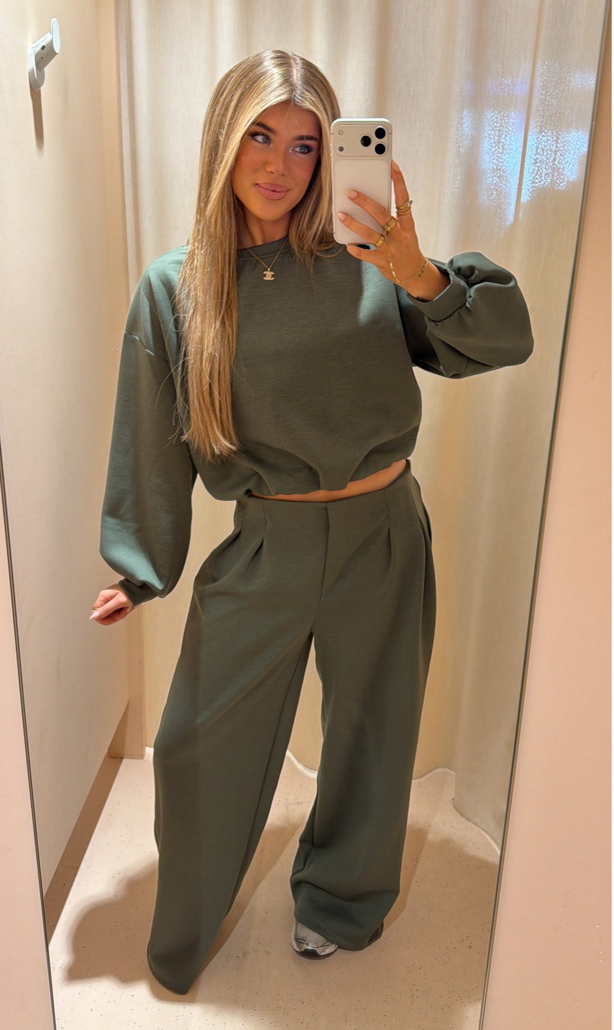 Joggingset elly groen