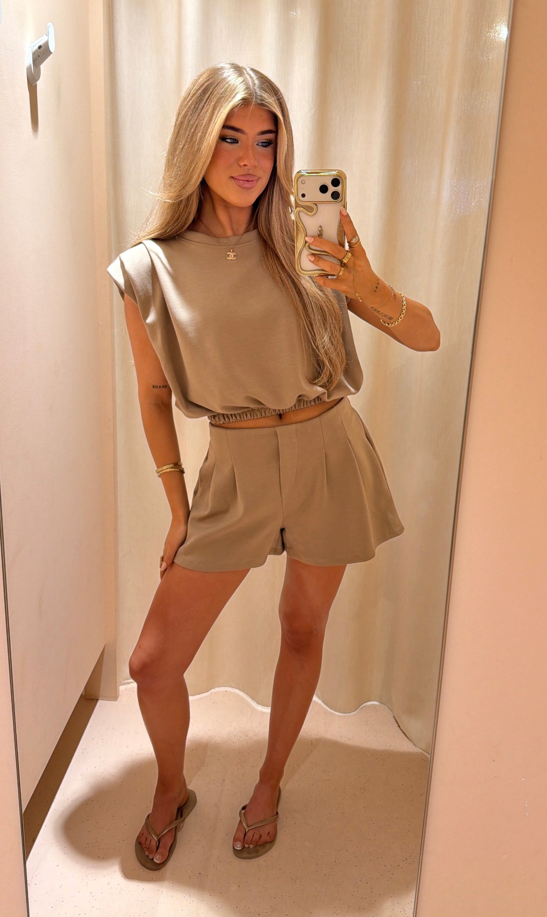 Jogging set polly taupe