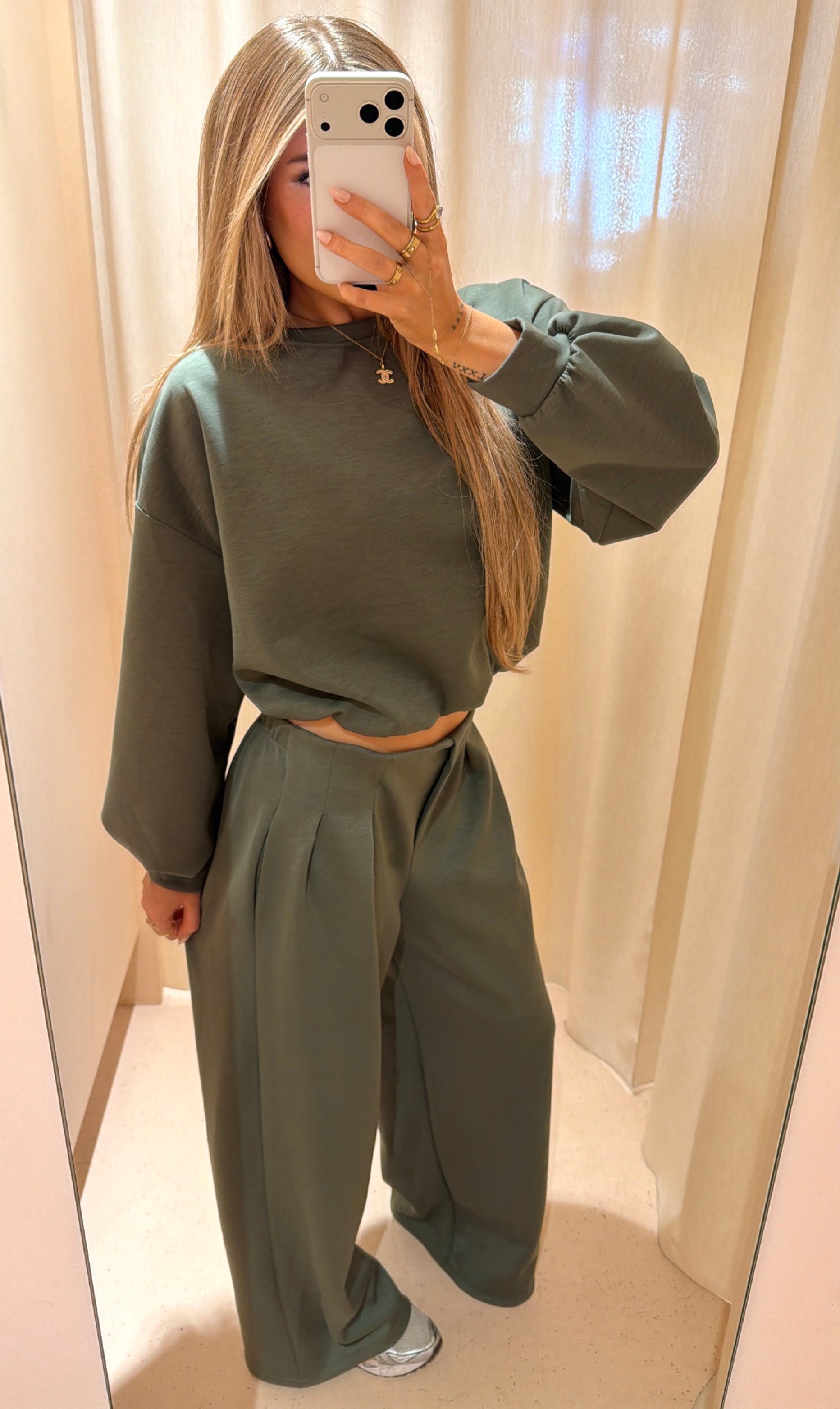 Joggingset elly groen