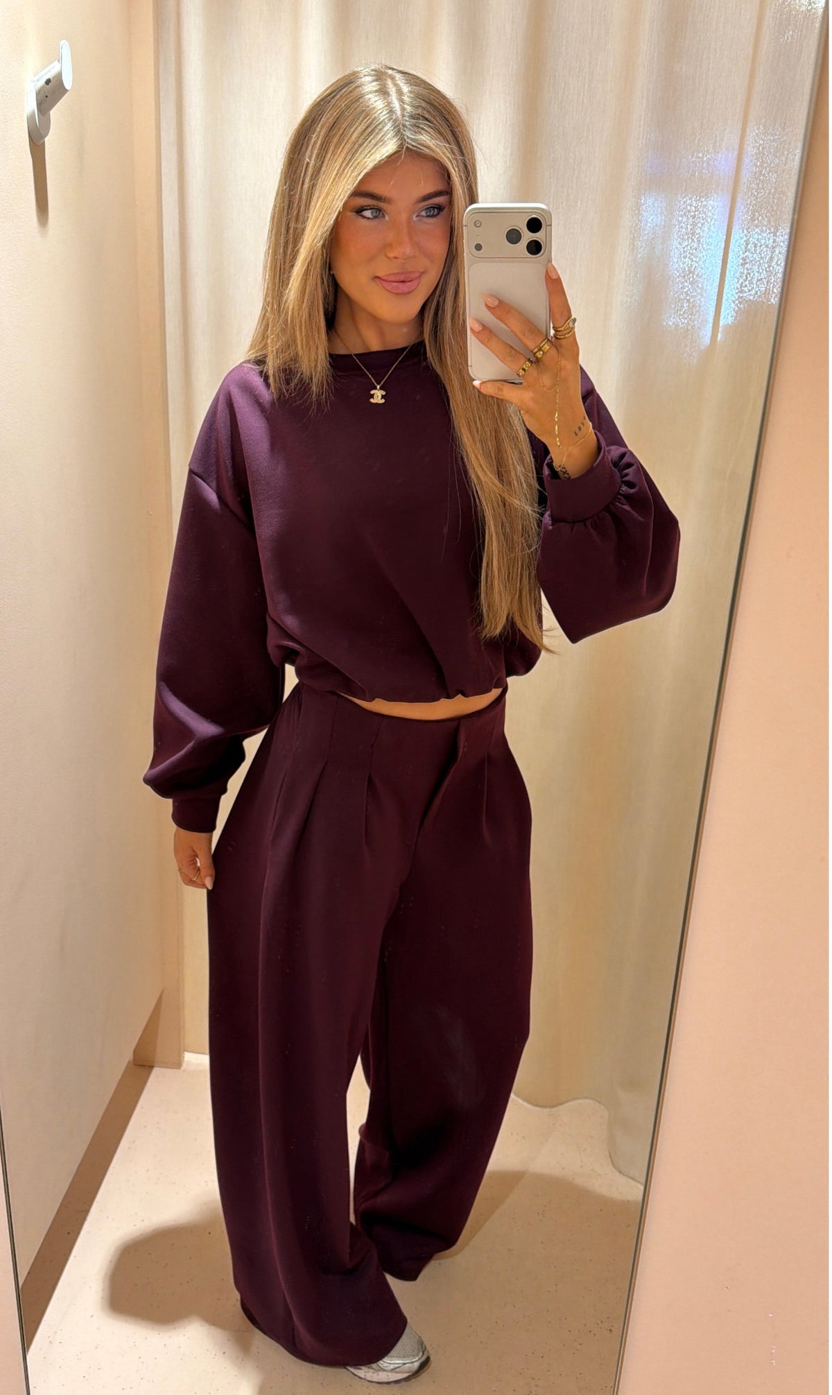 Joggingset elly bordeaux