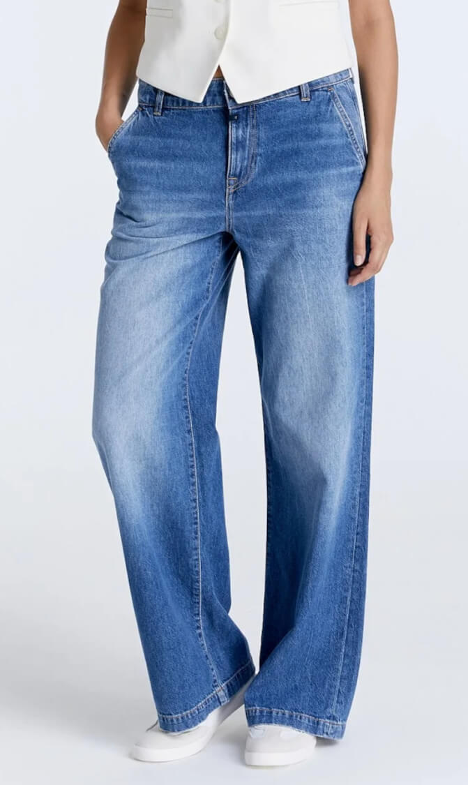 COJ jeans maxine wide leg medium blue