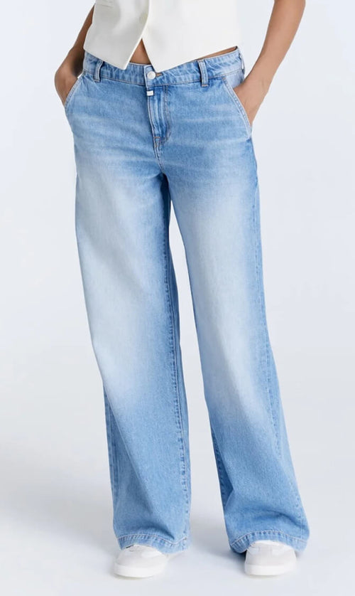 COJ jeans maxine wide leg light blue