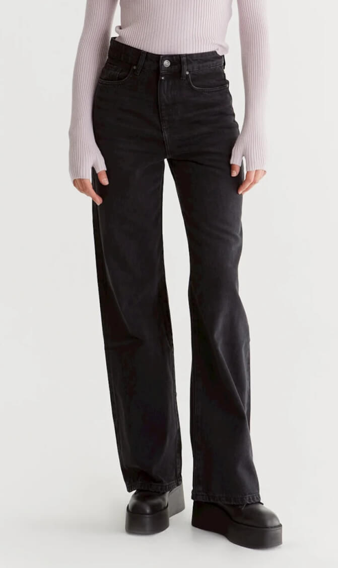 COJ jeans maria wide leg black