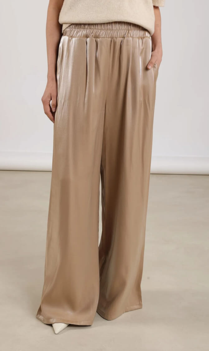 Nukus doorty pants shiney sand