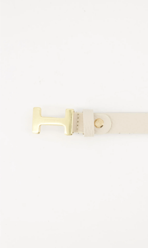 Hera riem small beige