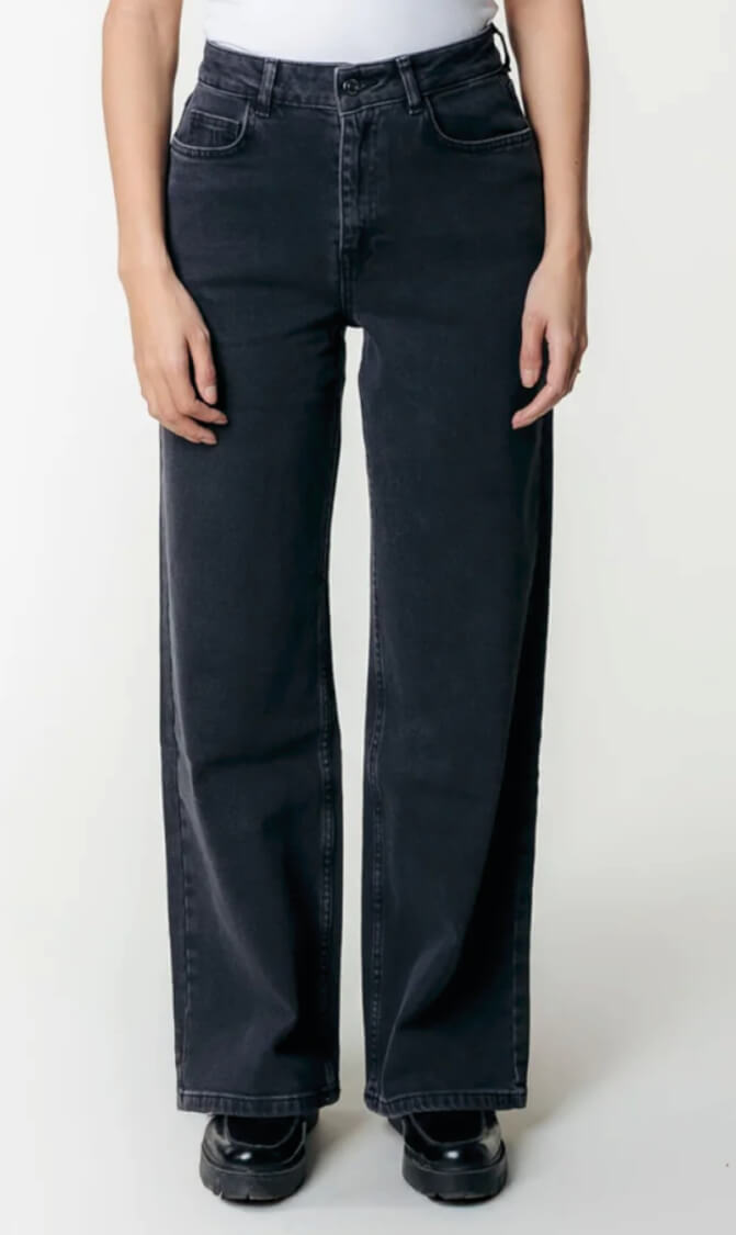 Colourful rebel Gaias High Rise Denim Dark grey denim
