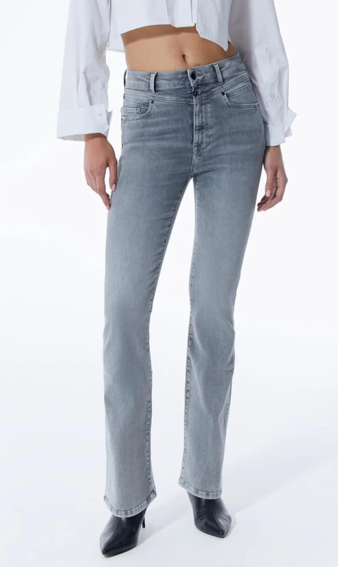 COJ jeans flare grey vintage