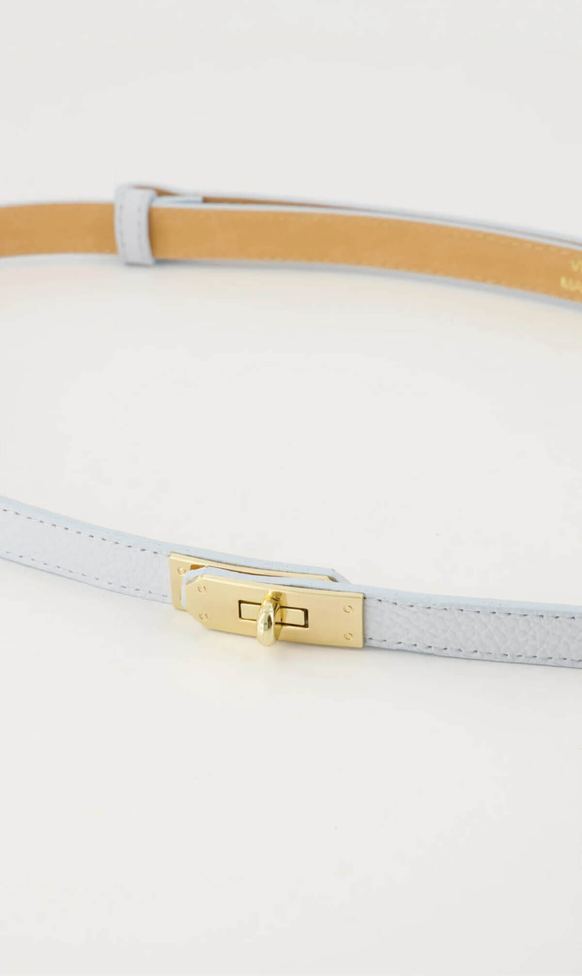 Riem Garcia wikkelriem blauw